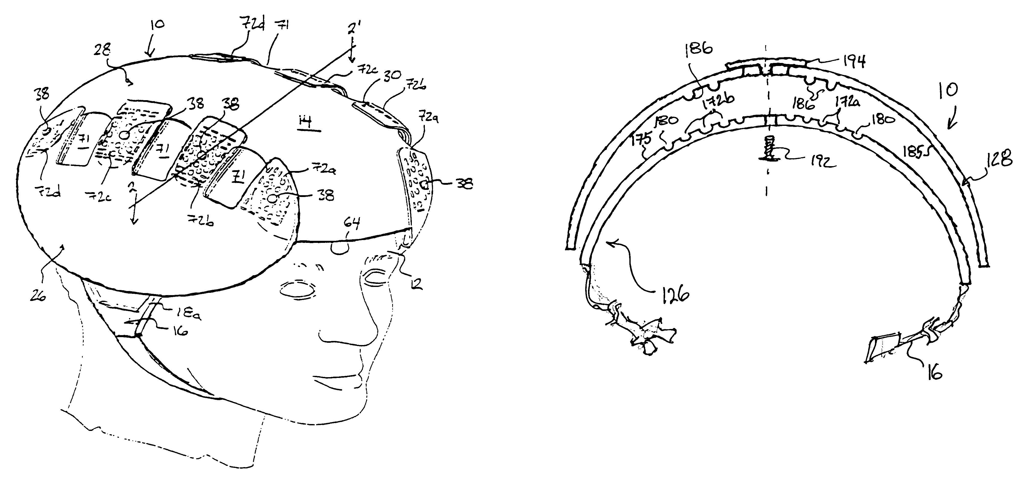 Protective head covering having impact absorbing crumple zone