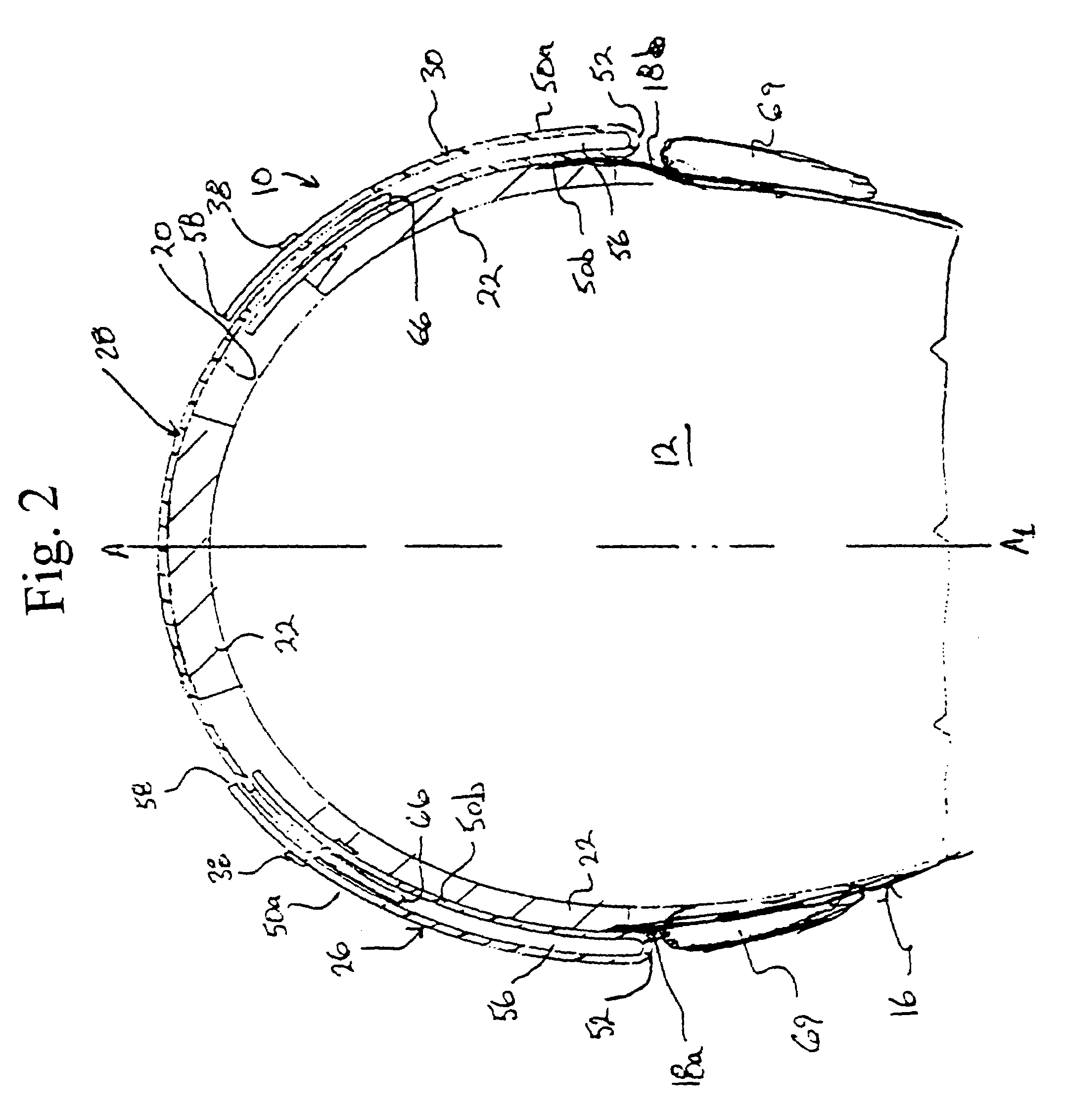 Protective head covering having impact absorbing crumple zone