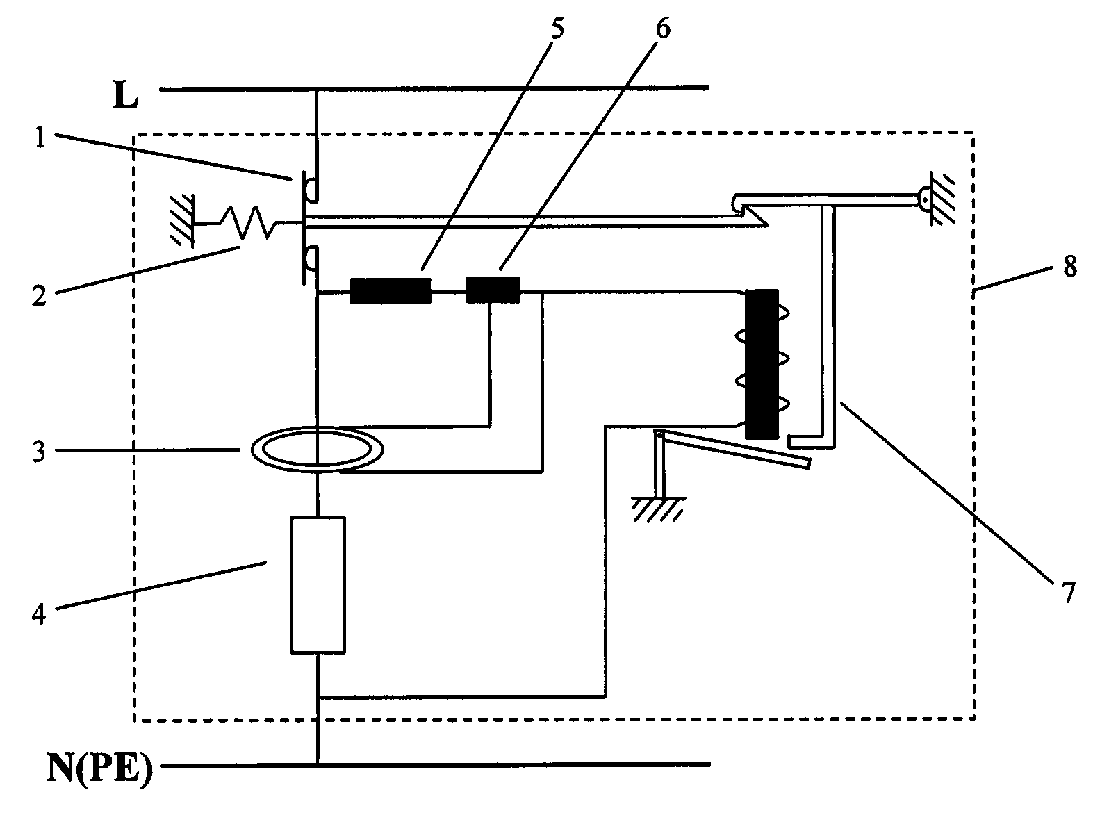 Novel surge protection device