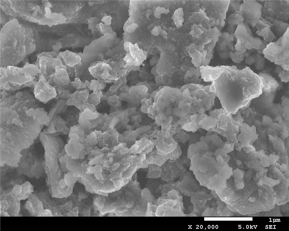 Composite lithium ion battery anode material and preparation method thereof