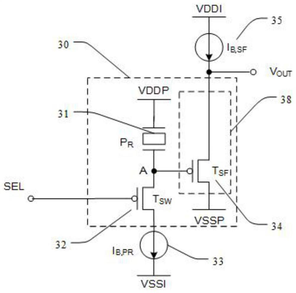 Pressure-sensitive detection circuit, pressure-sensitive detection circuit array, touch panel and detection method