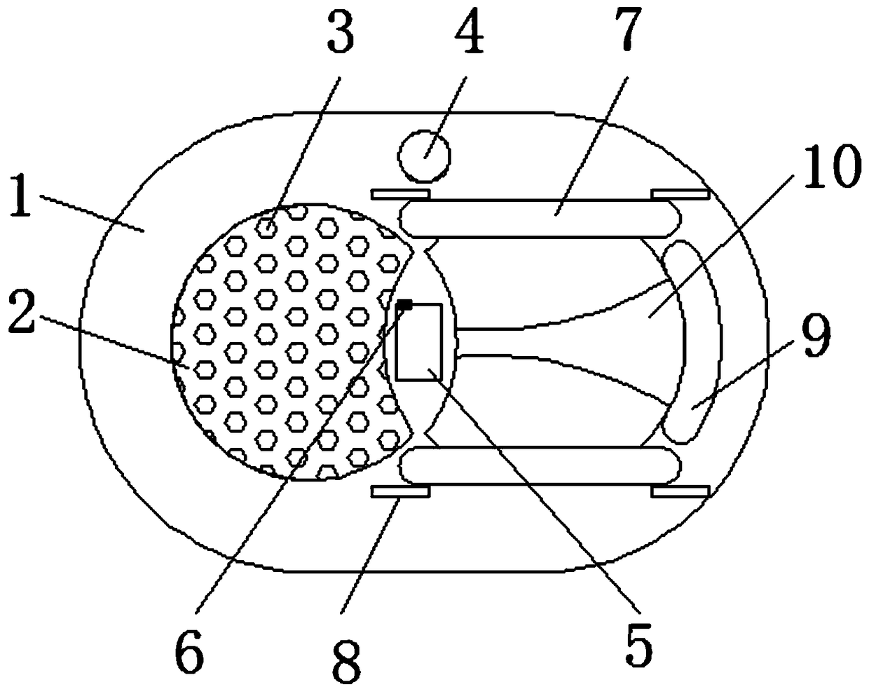 Anti-falling child swimming ring