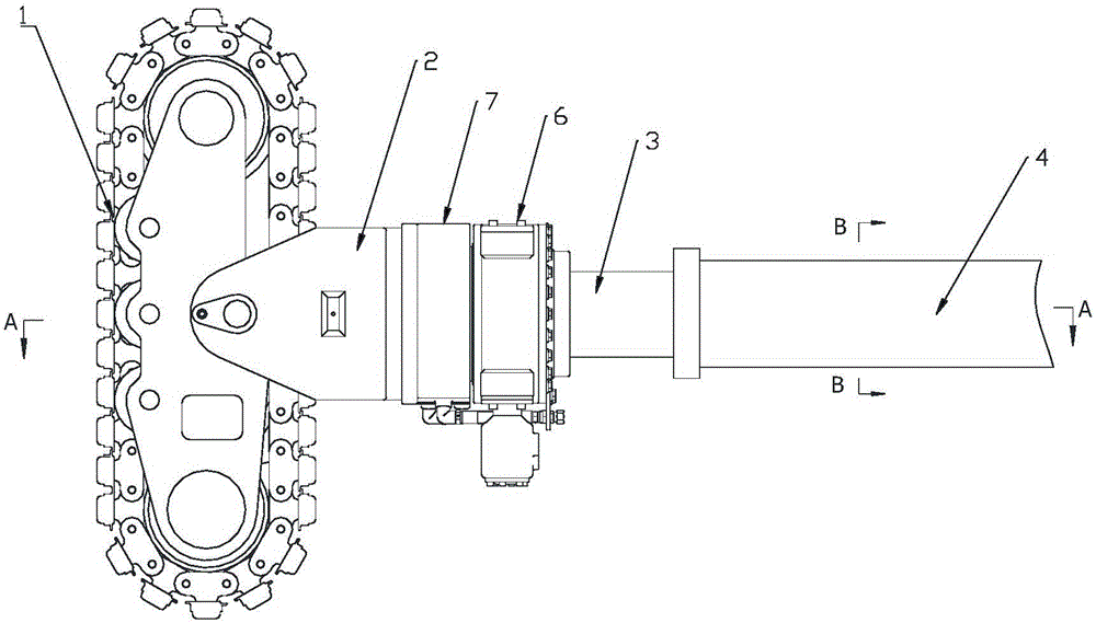 Paver advancing, steering and supporting device