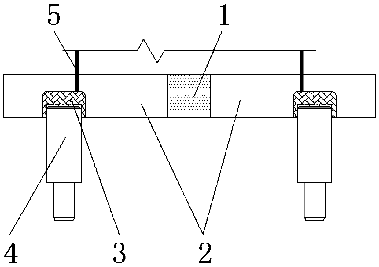 Electronic gun with convenient adjustment, maintenance and replacement