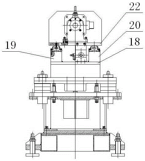 Bolt screwing machine for automobile engine flywheel