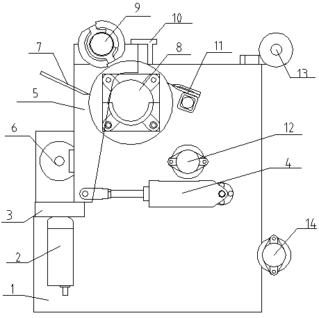 A high-precision gluing device