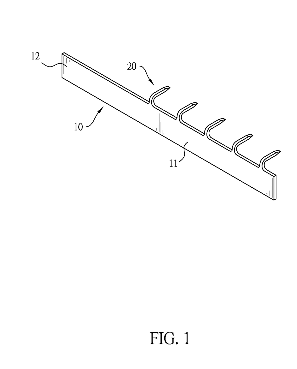 Press needles with an alignment structure