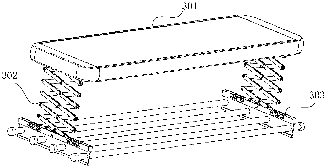 Laundry rack control method and device and storage medium