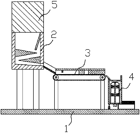 Camellia seed grading and husking integrated machine