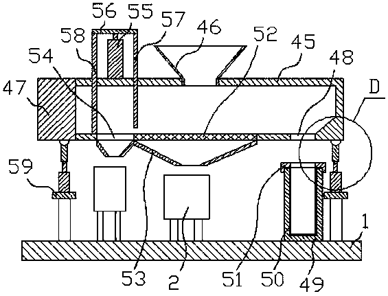 Camellia seed grading and husking integrated machine