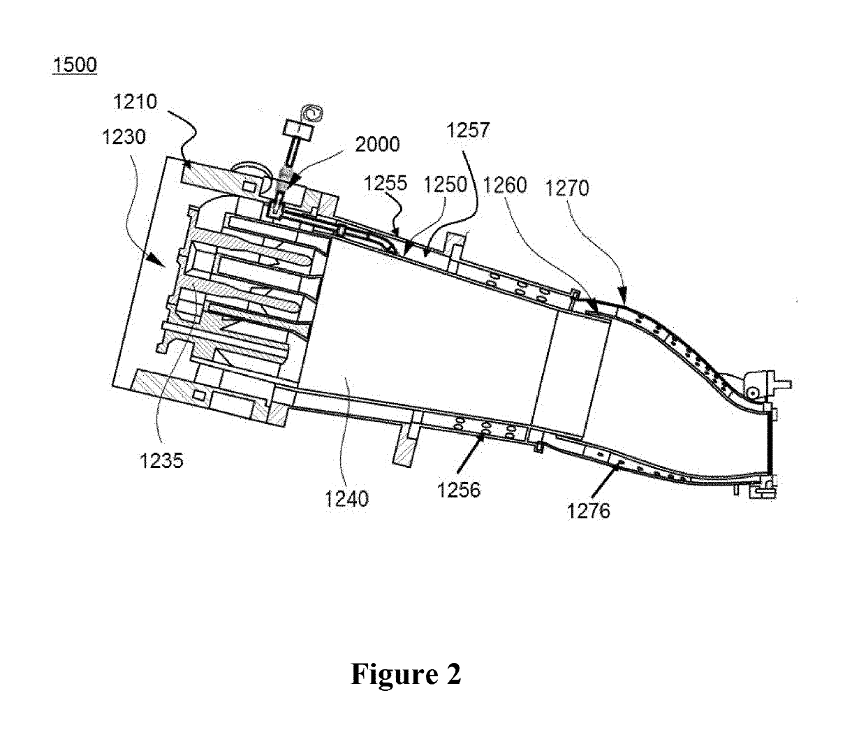 Impedance tube having a machined union