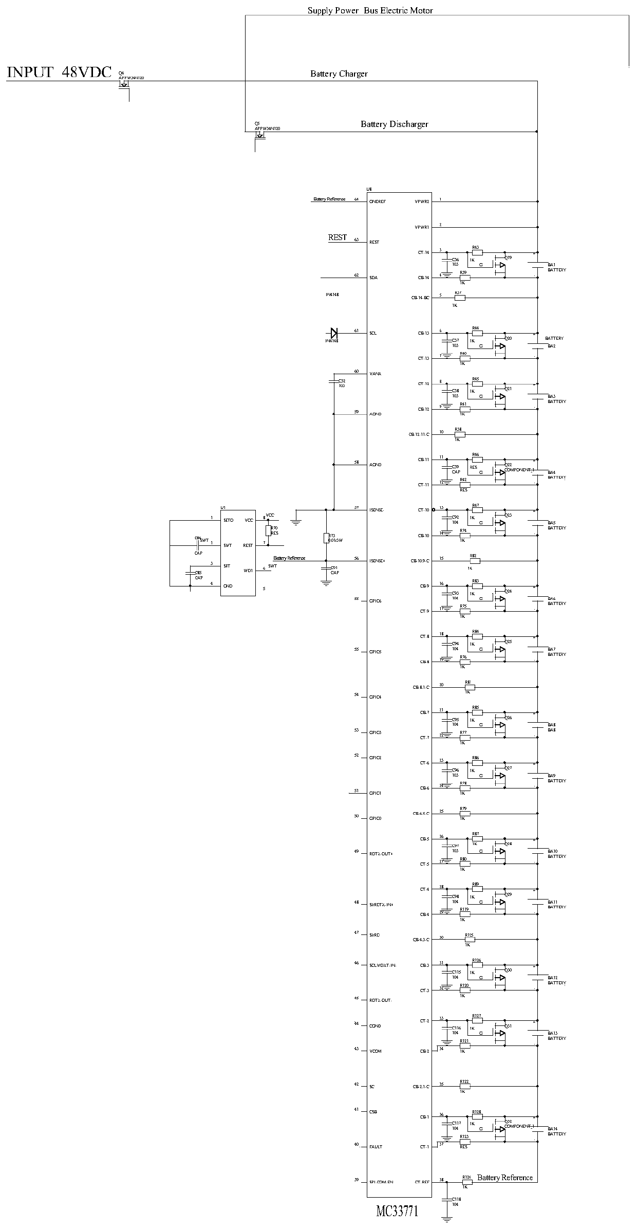 New energy battery management system and electric vehicle