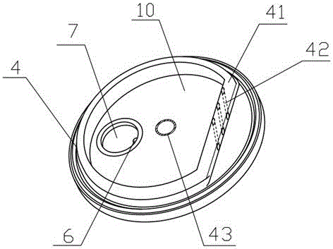 Novel filter for light-proof medicinal liquid with double injection molding and preparing method thereof