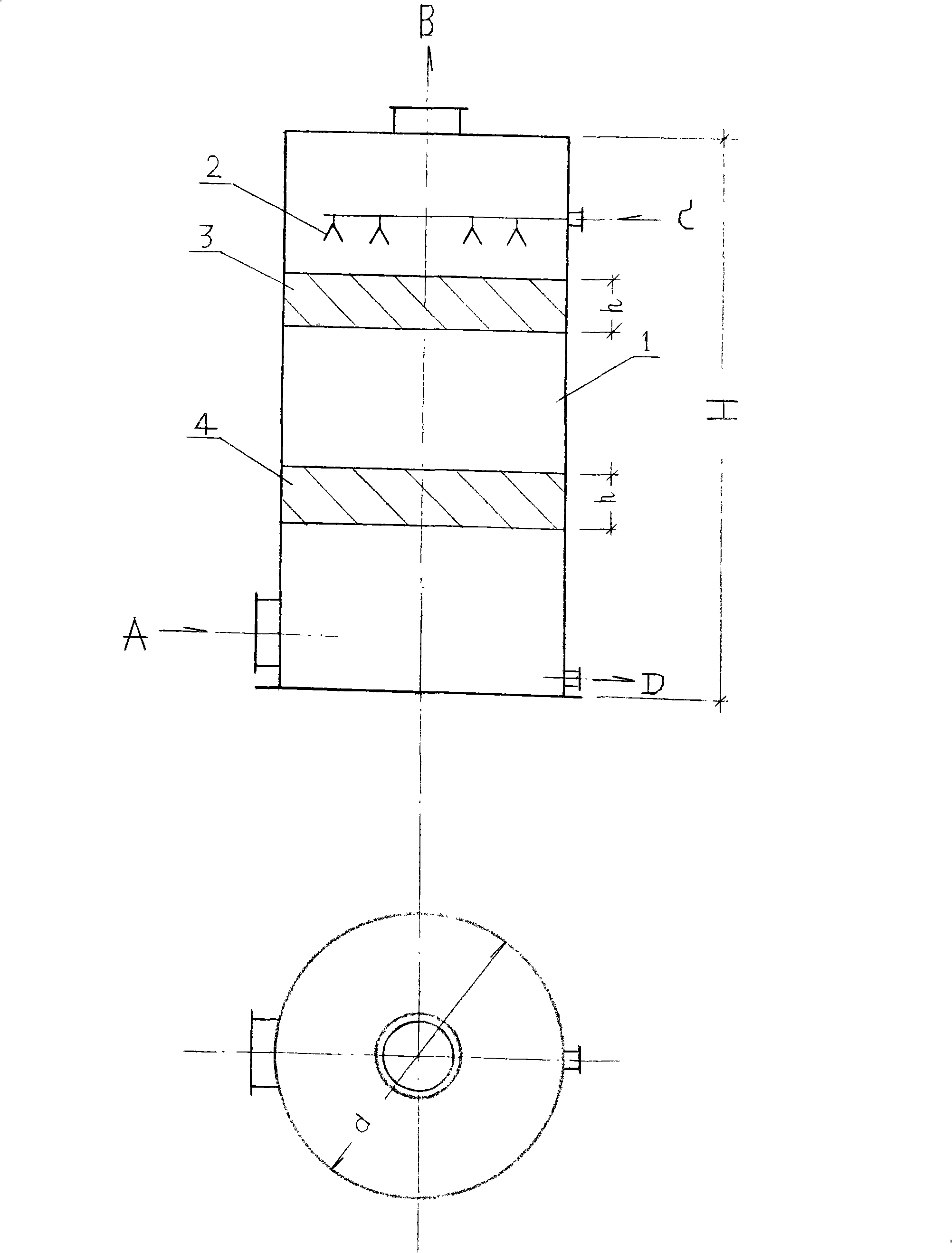 Desulfurizing method using soda waste liquid and calcium carbide waste residue