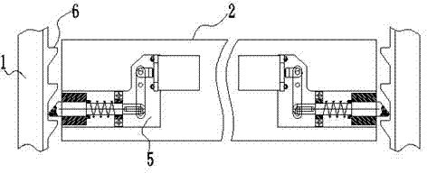 Anti-falling device and method for wagon turnover device