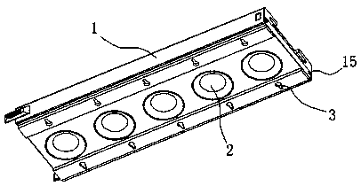 Slide rail type socket convenient to connect