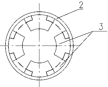 Flowing-assisting material bin with built-in inclination-angle-adjustable baffle mechanisms