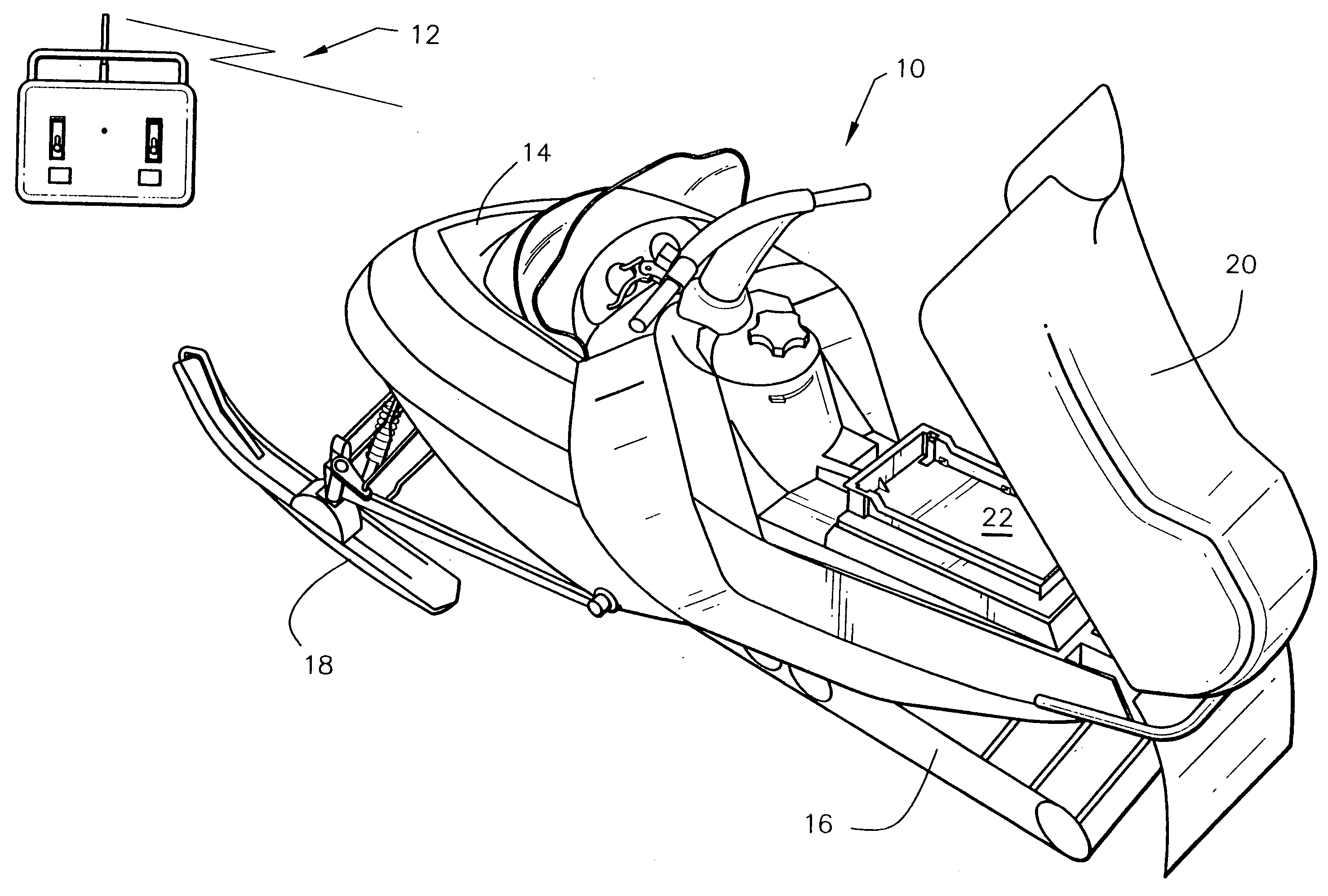 High performance rechargeable battery pack for toy vehicles