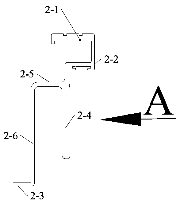 Prying-resistant anti-bursting type security door with adjustable guiding device