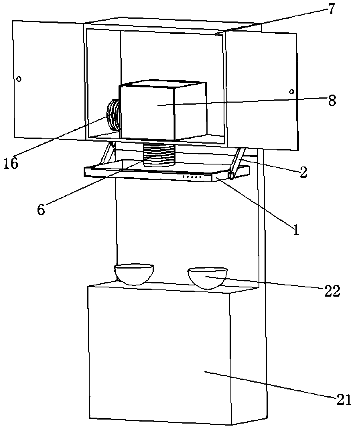 Range hood and device with range hood