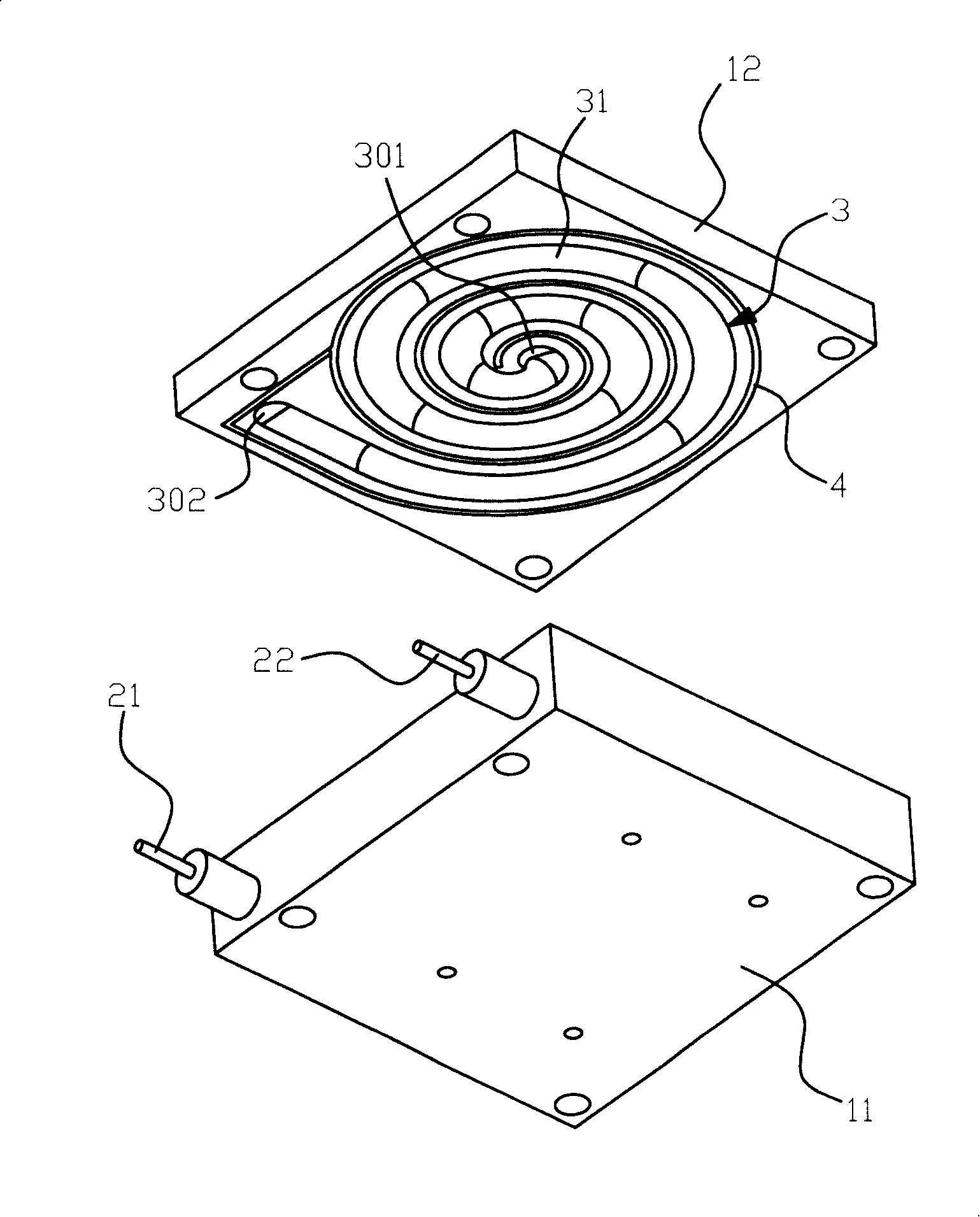 Steam forming method and device for domestic appliances