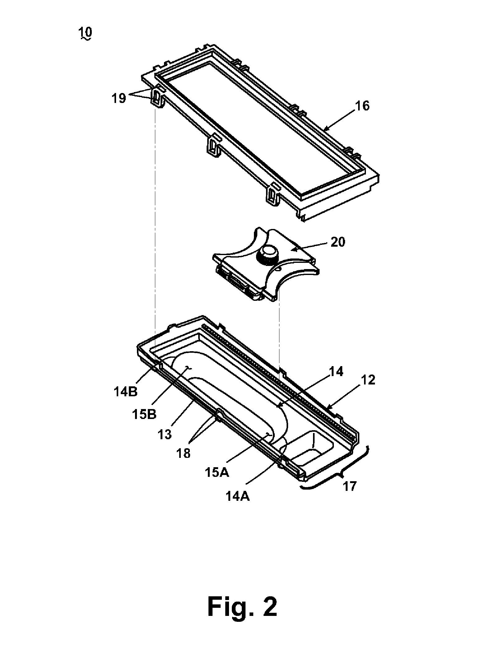 Multi-chamber vehicular beverage container holder with common actuator