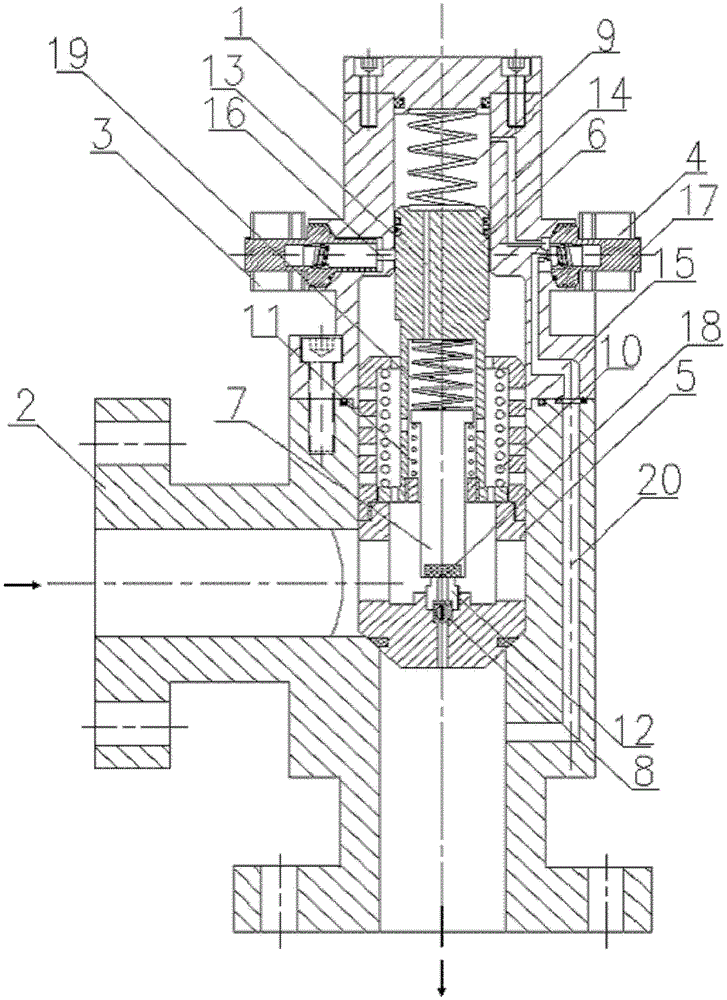 Gas well wellhead decompression opening device