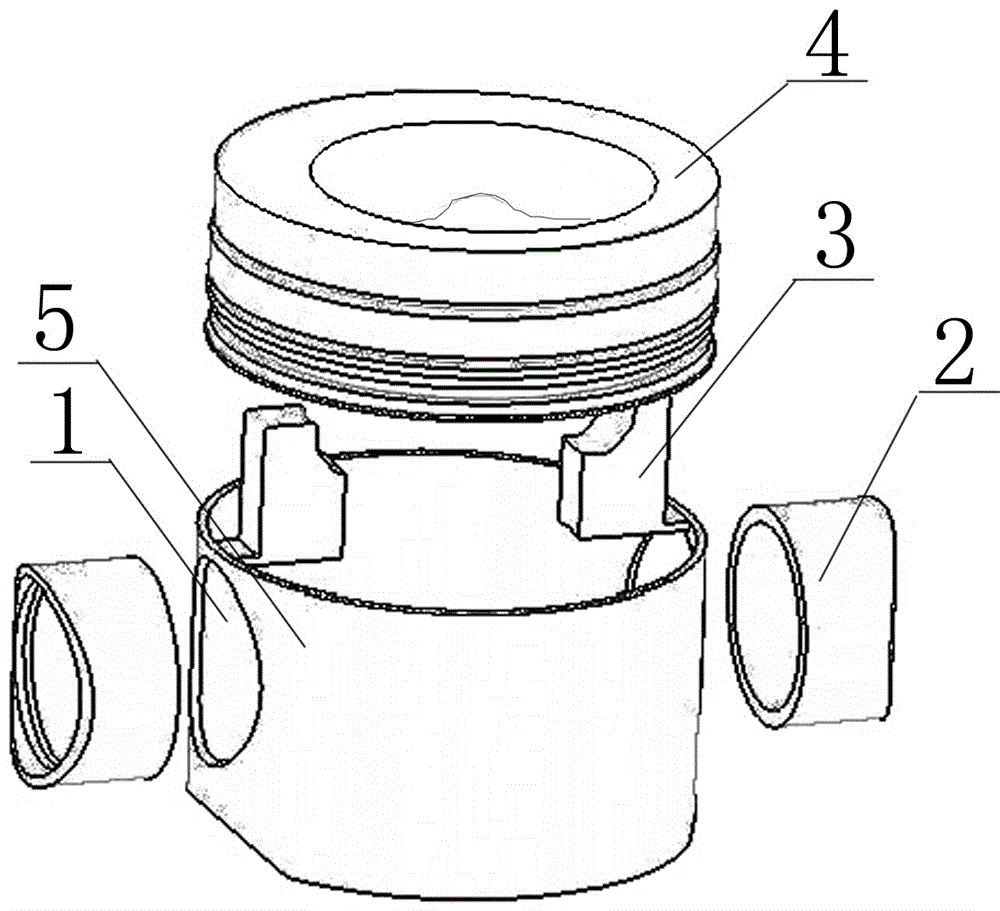 Titanium piston