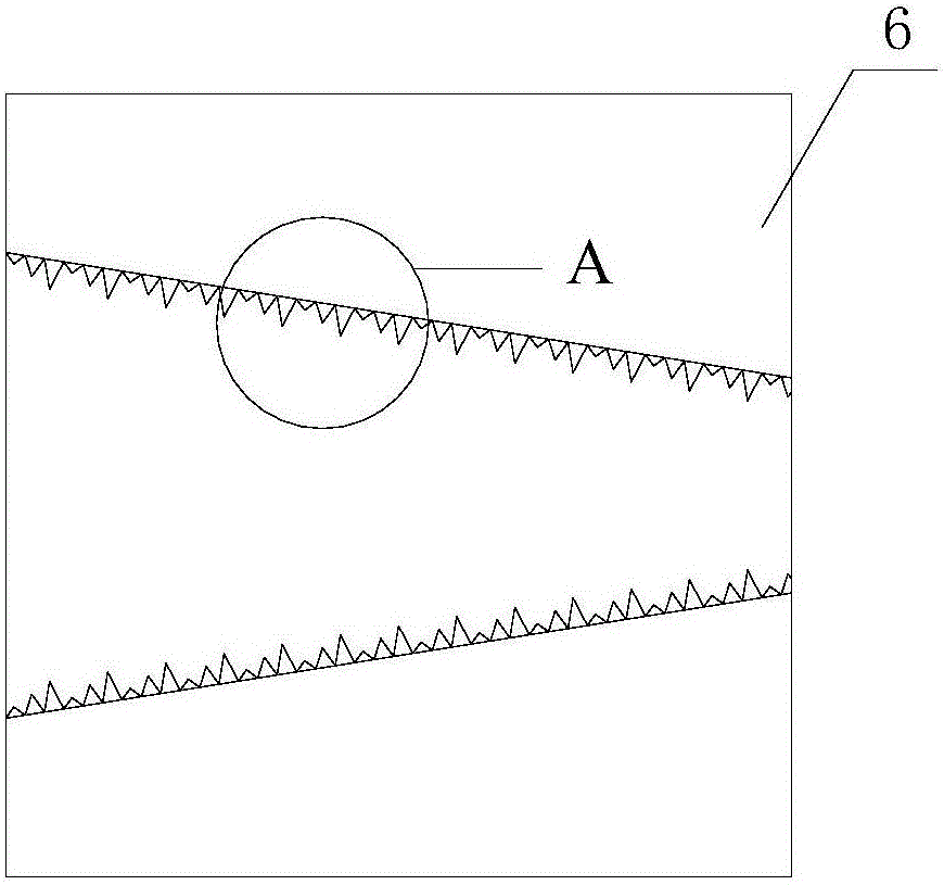 A simple small-increase resistance and large-deformation anchoring device and method