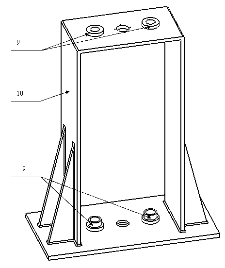 Space general position and orientation measurement standard of machine vision measurement system