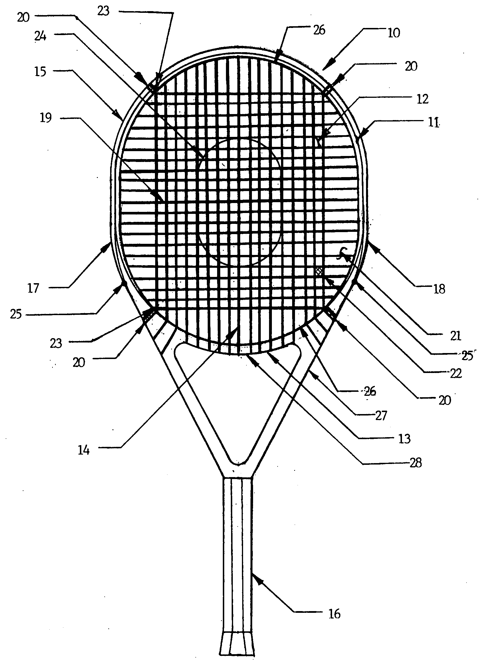 Sports racket