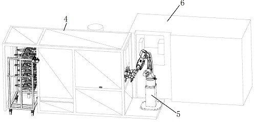 Lens injection molding automation equipment and control method thereof