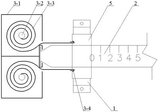 Wall surface drilling dust prevention device capable of measuring depth and application method thereof