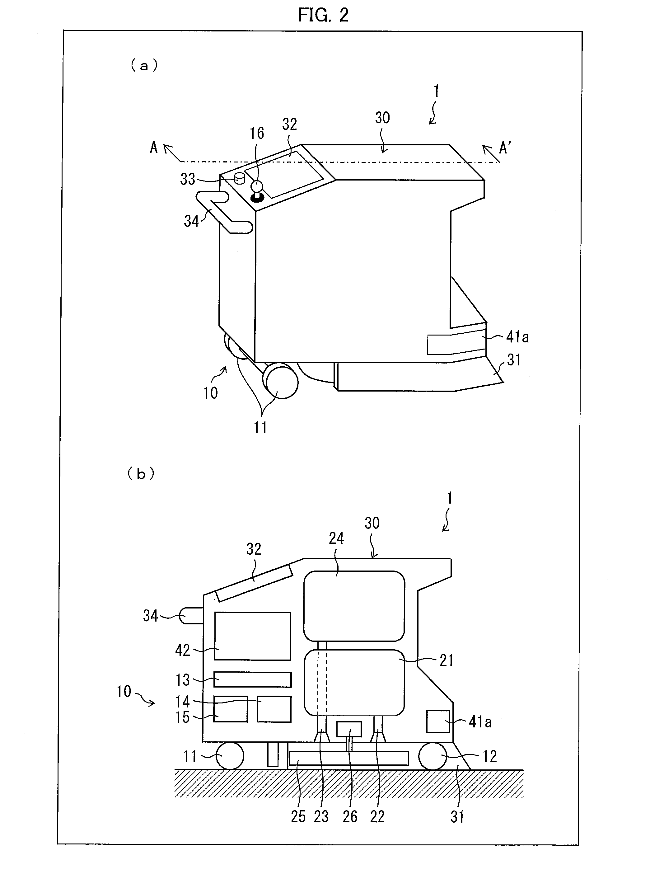 Autonomous mobile body