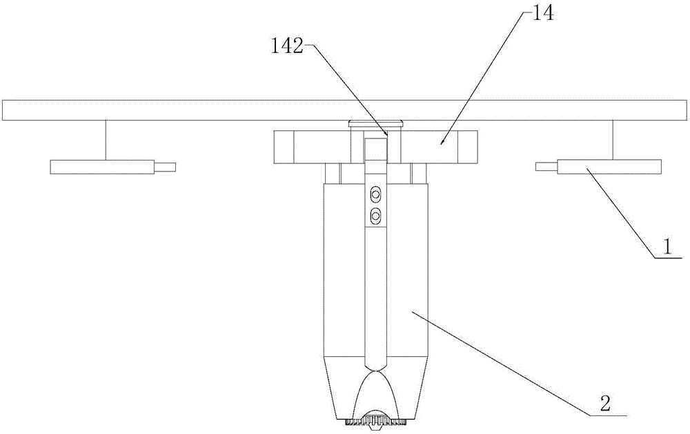 Press-fitting detection head for clamp spring used for shaft