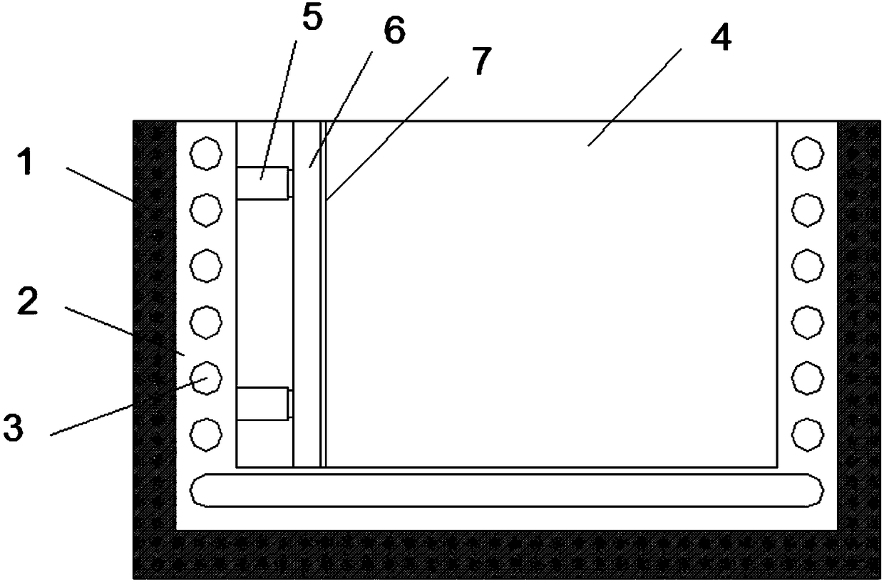 New energy battery storage box