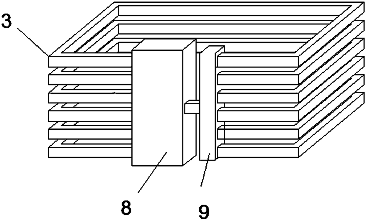 New energy battery storage box