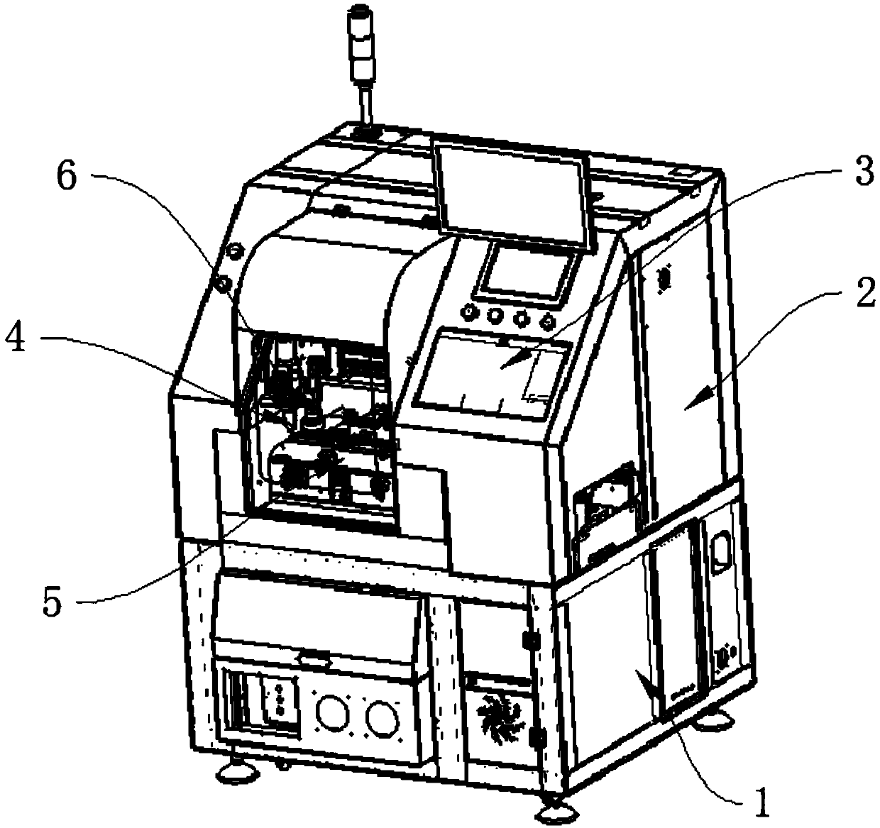 Circuit board laser cutting equipment and application method