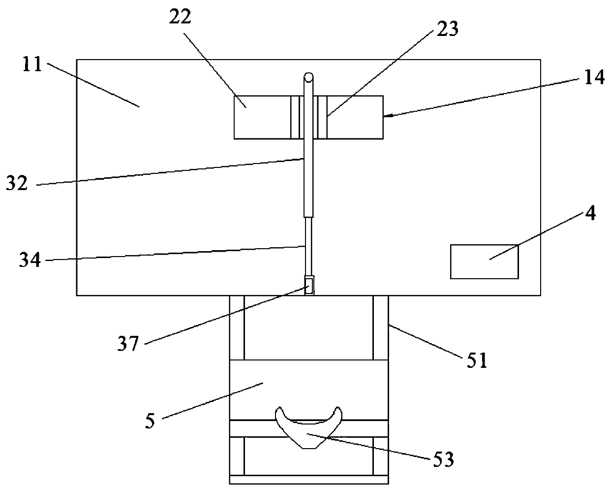 Computer screen light and distance reminding device