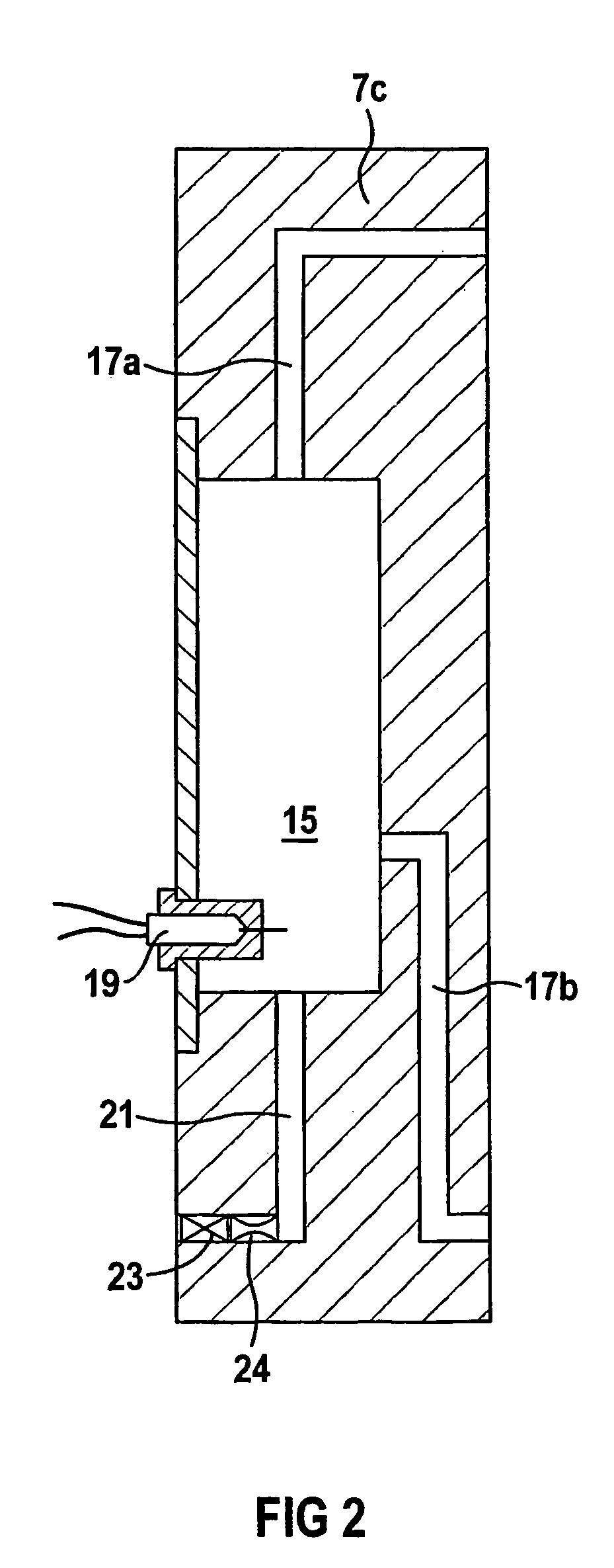 Fuel cell block including a water separator