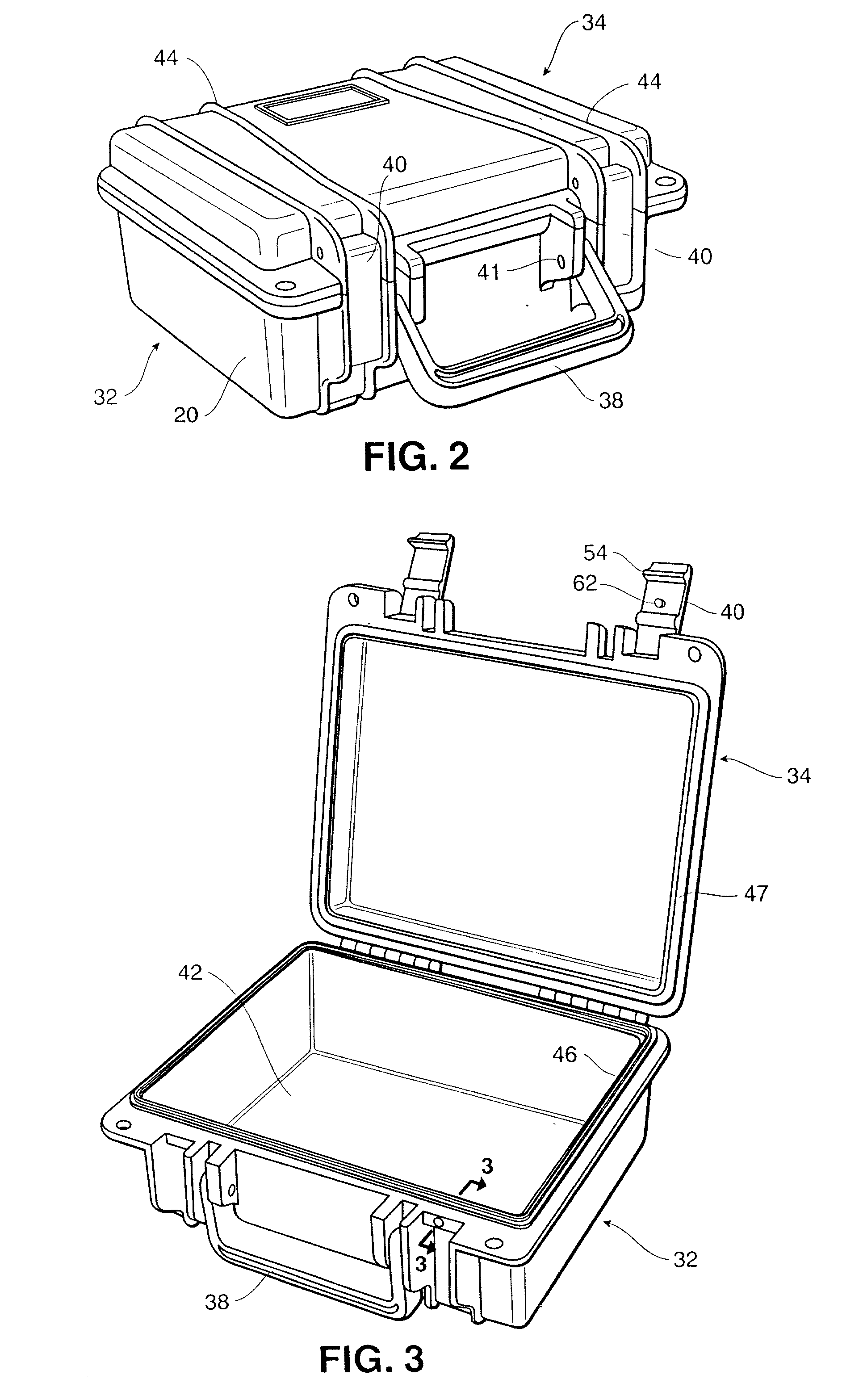 Air sealable container with automatically actuable pressure equalizing valve