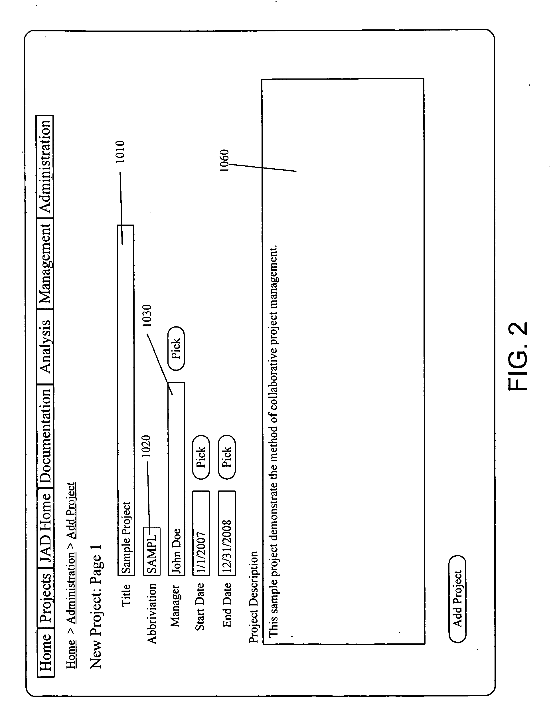 Process and system for facilitating communication and intergrating communication with the project management activities in a collaborative environment