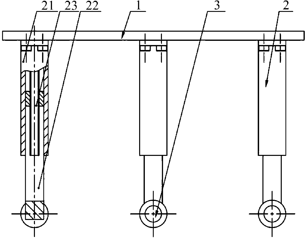 Wheeled mobile robot platform