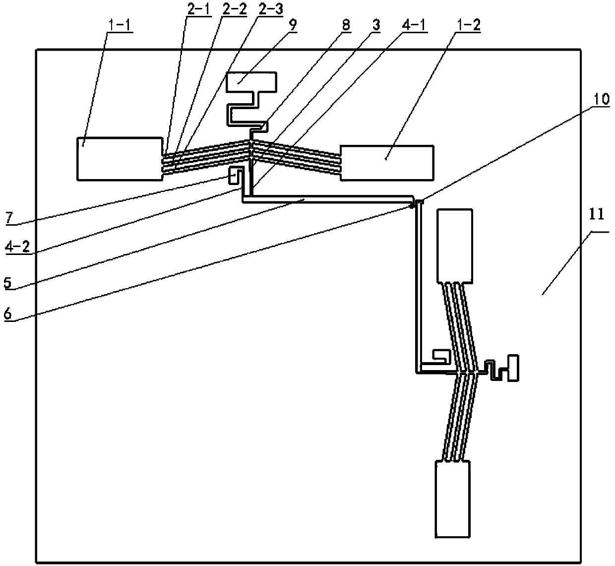 Electrothermal drive bistable state MEMS switch