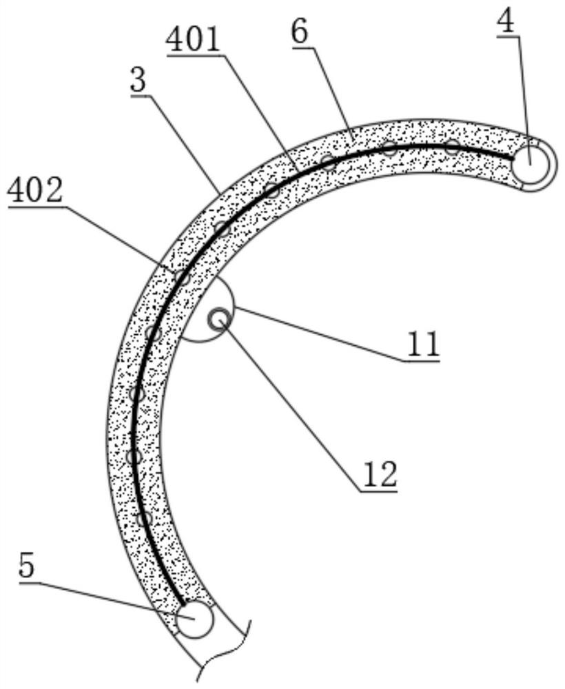 Phase-change thermal radiation absorption and storage type outdoor cable