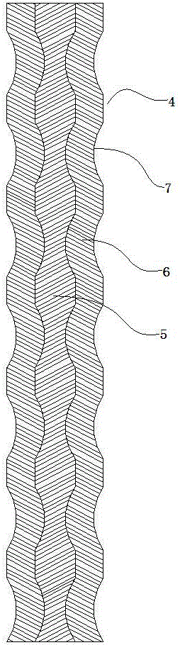 Device and method for fabricating forming fabric with rapid dehydration property