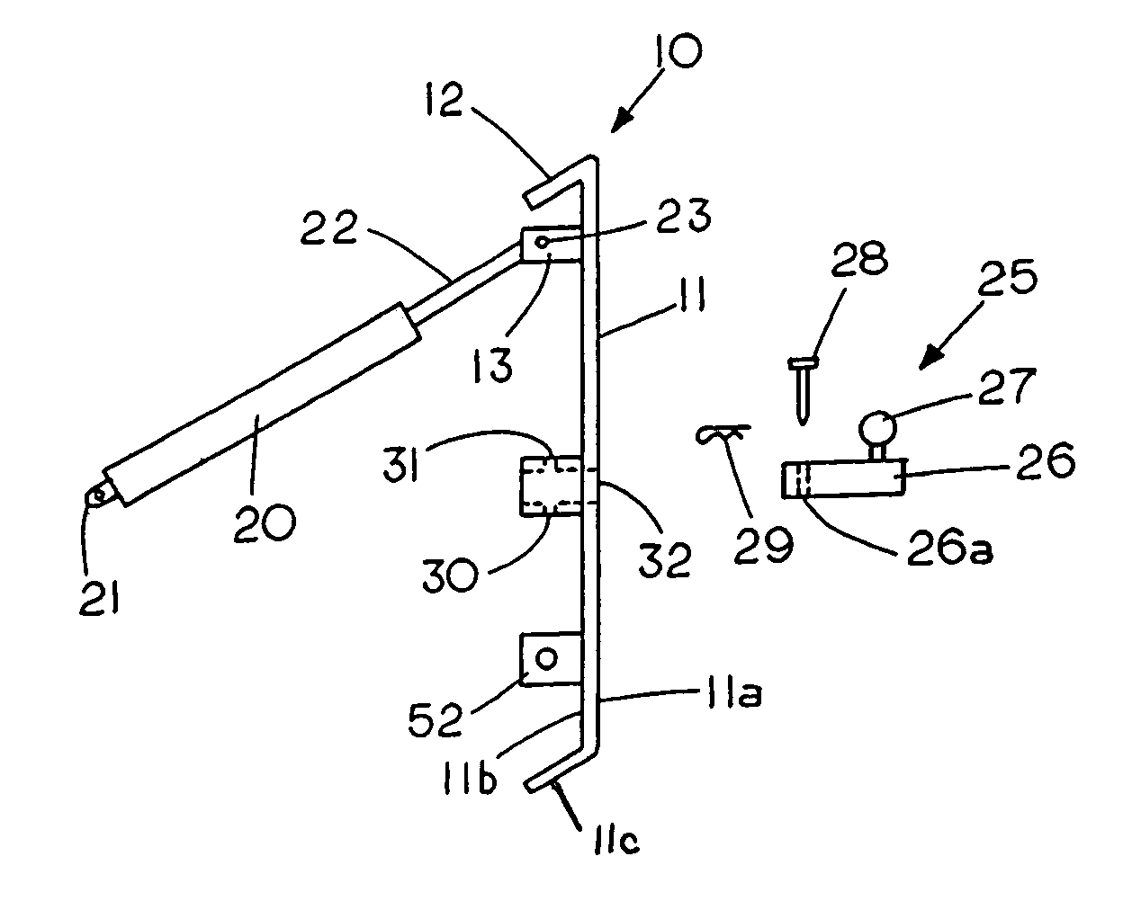 Three-point hitch faceplate