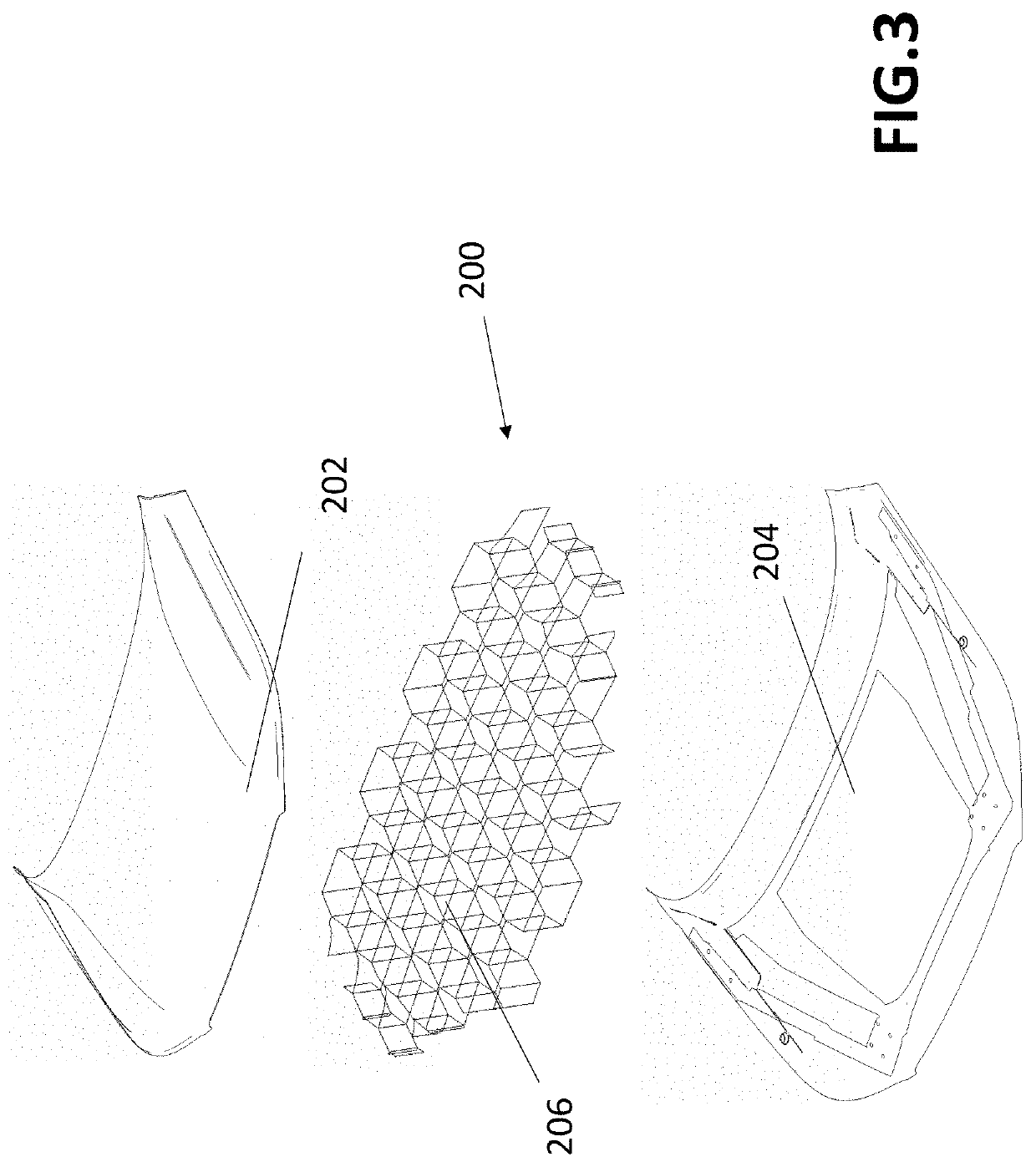 Automobile hood for decoupled pedestrian safety and durability