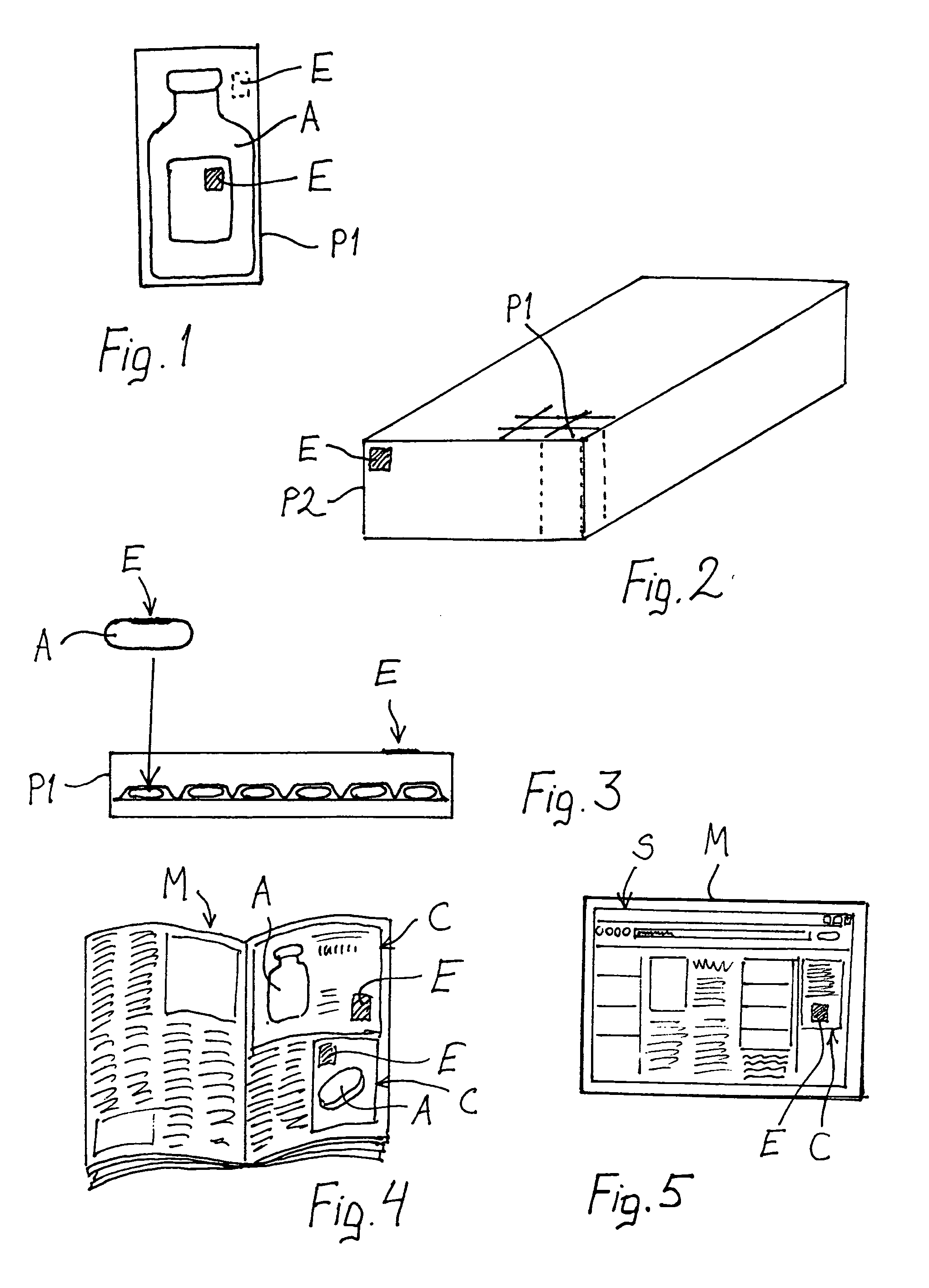 Method, system and package for specifying products to be sold