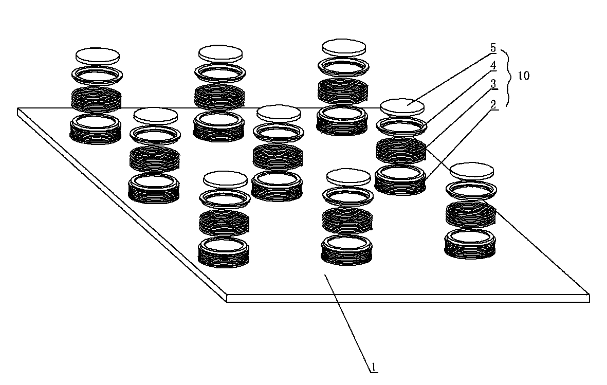 Dot matrix zoom mechanism and zoom method